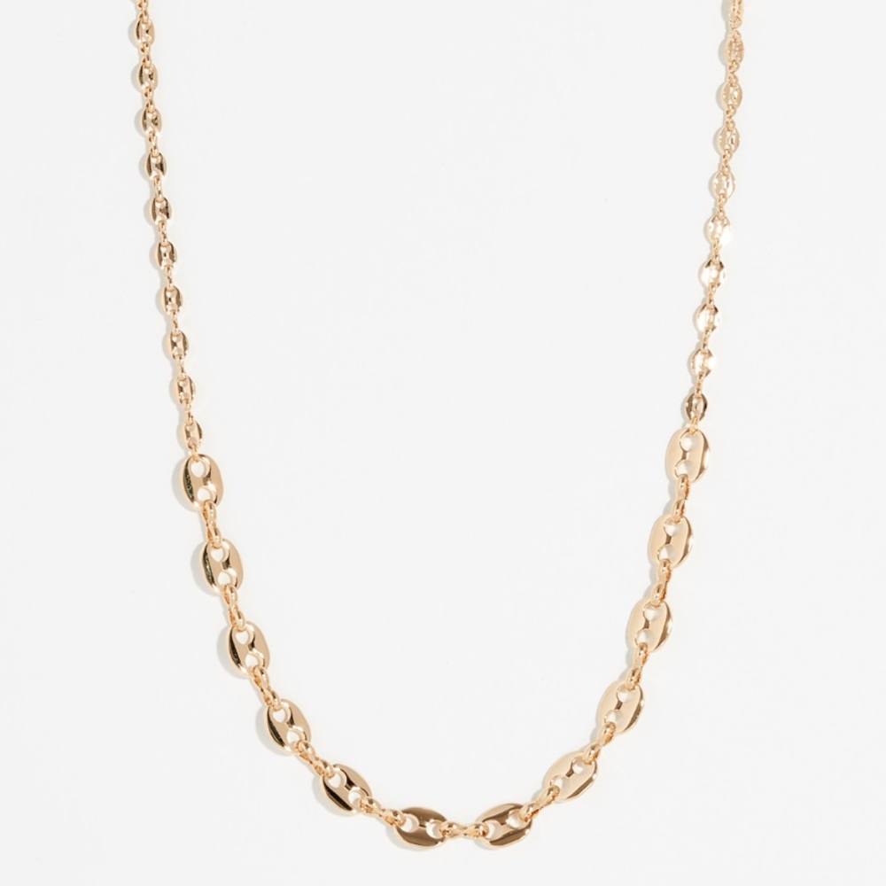 NWOT Cloverpost 14k gold plated necklace!